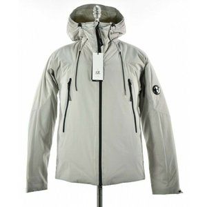 C.P. (CP) Company NWT Pro-Tek Padded Lightweight Jacket Size XL 54 in Light Gray